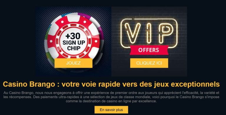 Brango Casino programme VIP